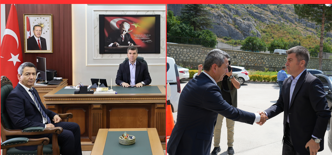 Amasya Valimiz Sayın Önder BAKAN, İl Tarım ve Orman Müdürümüz Sayın Ahmet ARSLAN’a iadeyi ziyarette bulundu.